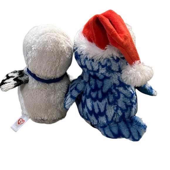 Spells & Icicles Beanie Boos Holiday Winter Set 6" Plush Toys by TY - Picture 2 of 3